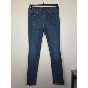 Levis Jeans Mens 30x32 Blue Denim 510 Super Skinny Regular Leg Medium Wash Denim